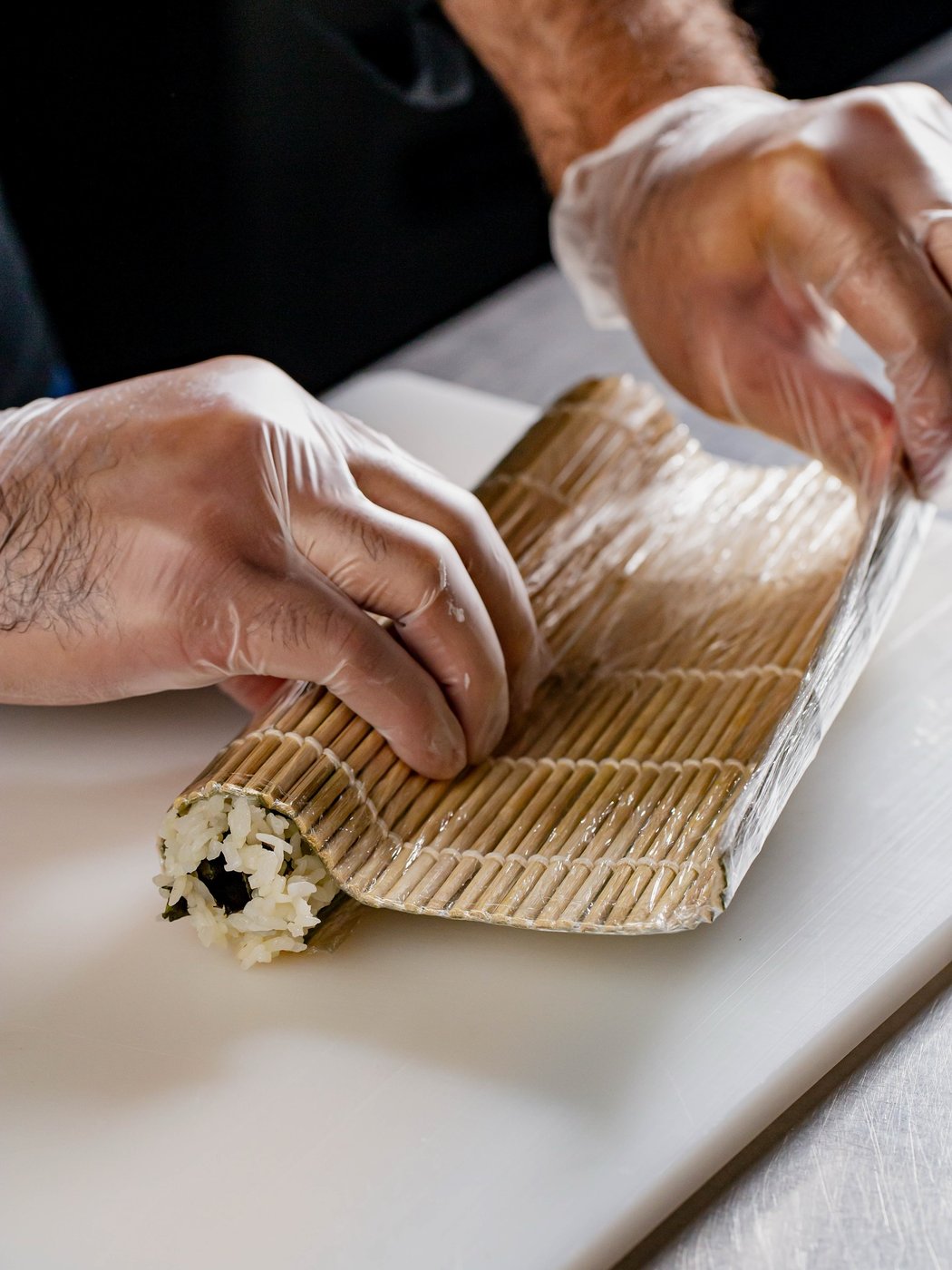 Preparación de sushi